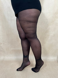 Collant noir grande taille : Kenio