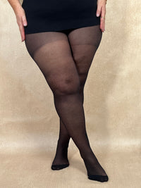 Collant noir grande taille : Kenio