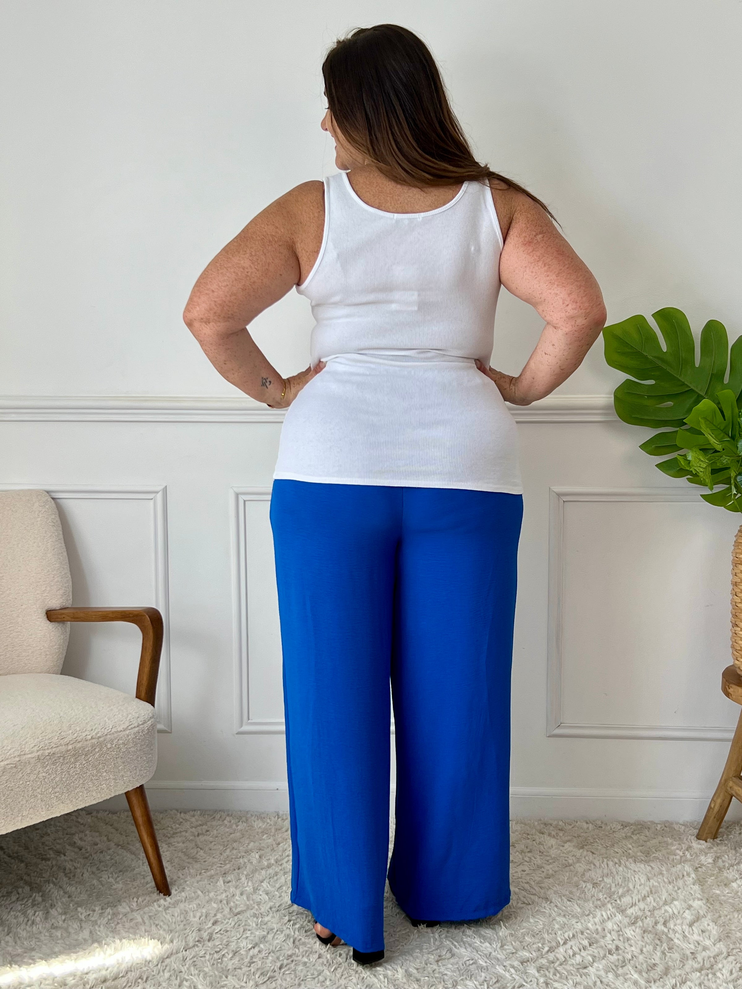 Débardeur écru sans manches : Ana