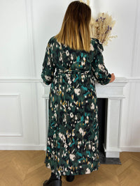 Robe longue à motif Curve : Lilia - Loïcia