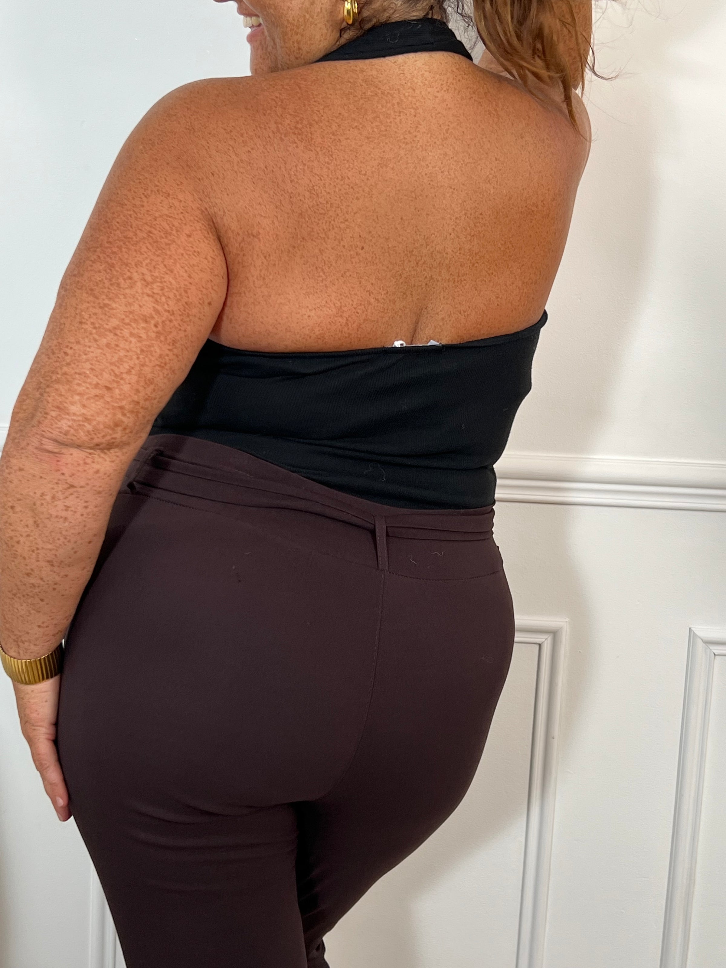 Débardeur dos nu noir : Zola