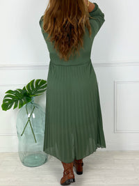 Robe Ophelie kaki Curve