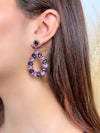 Boucles d'oreilles : Violeta - Loïcia