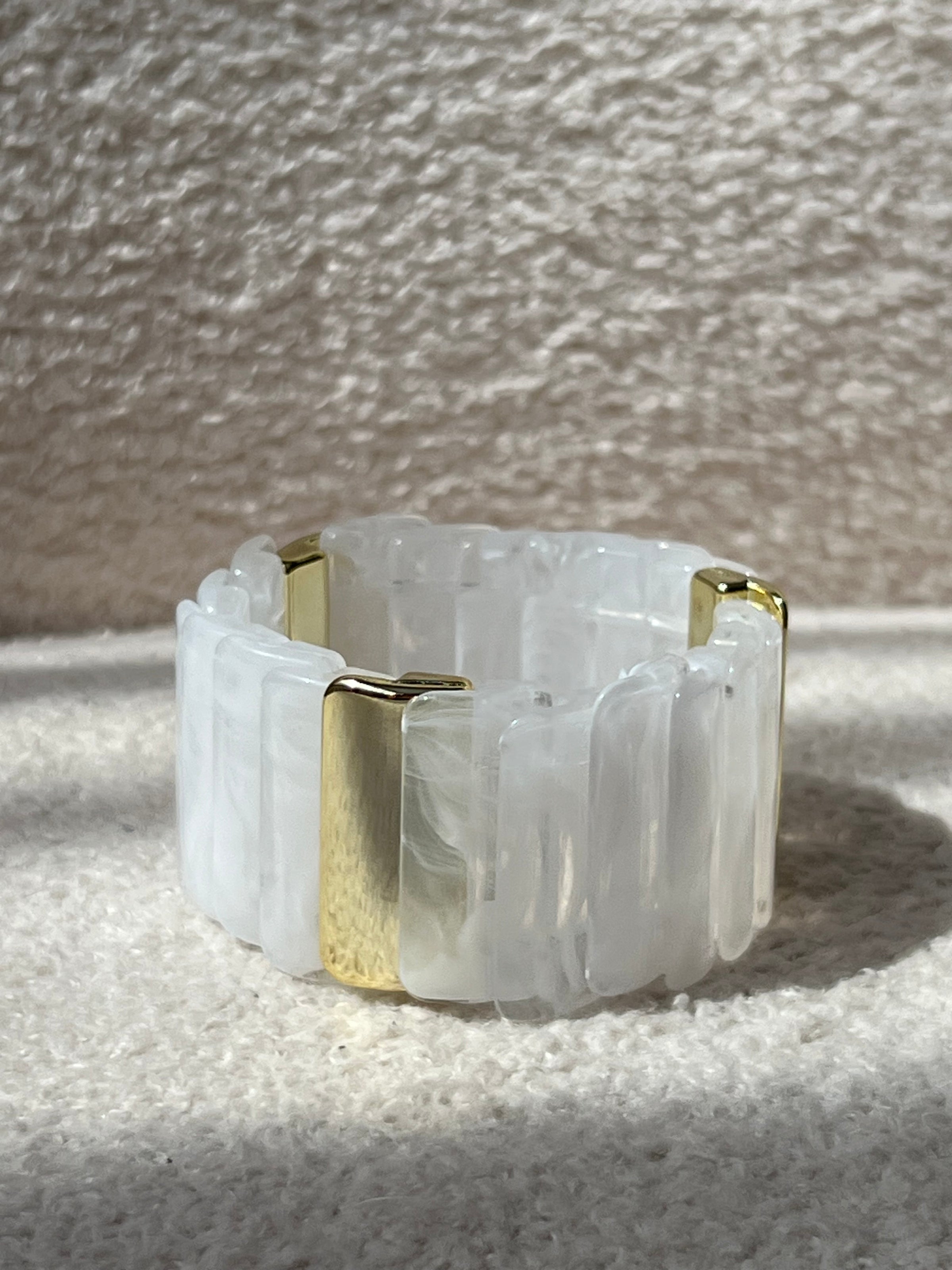 Bracelet blanc : Rolly