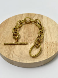 Gold bracelet: Zami