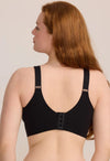 Soutien-Gorge noir festonné grande taille : Nolia