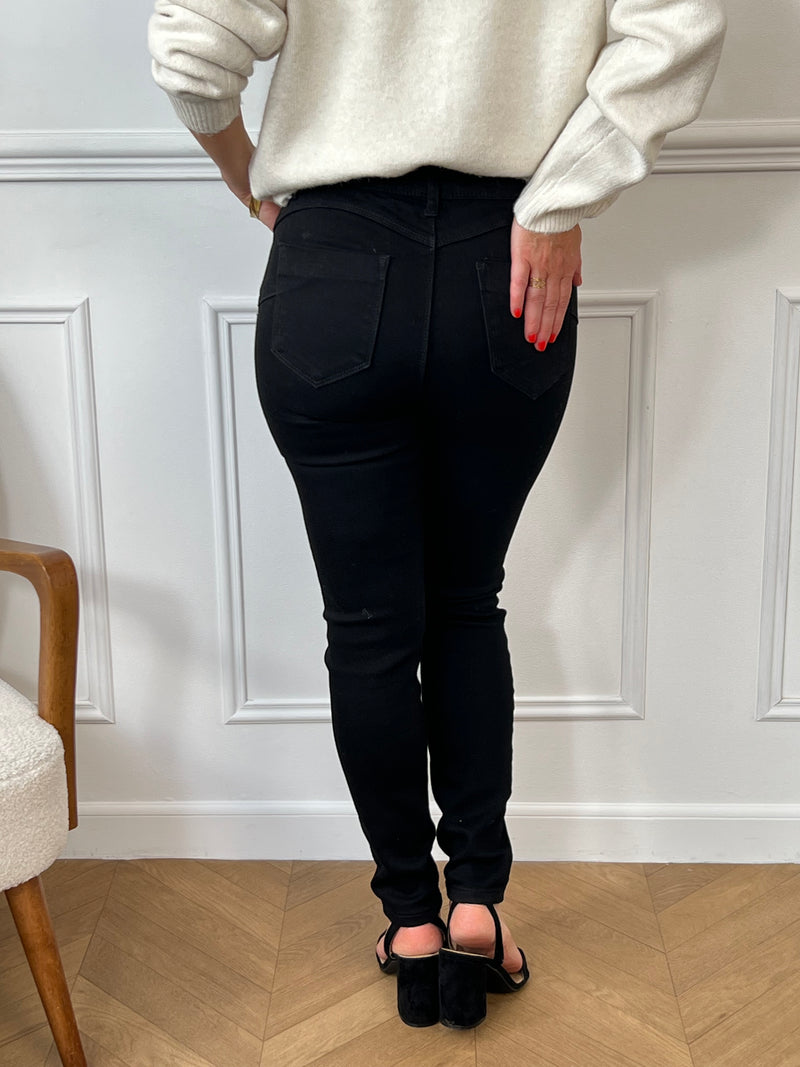 Jean slim noir : Erica