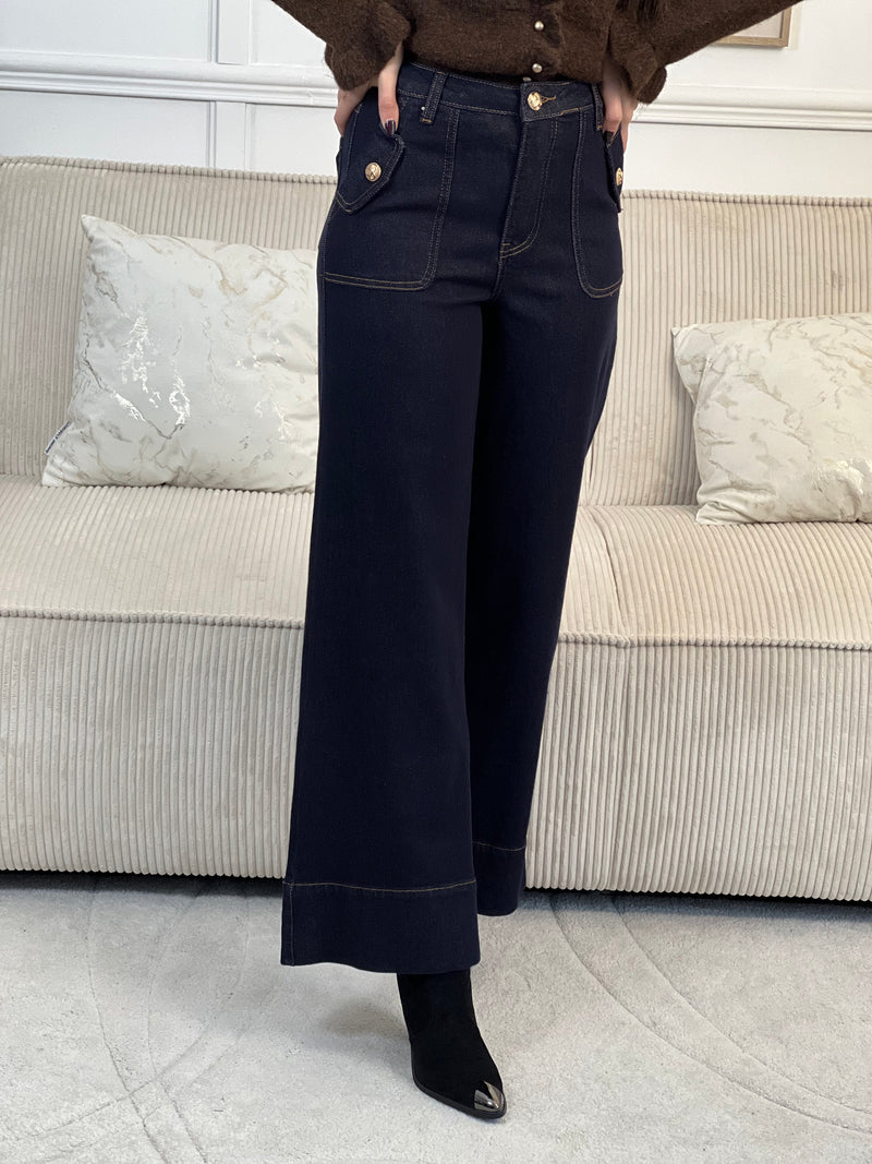 Jean bleu foncé : Alison