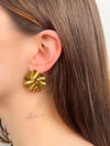 Boucles d'oreilles dorées : Evie
