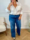 Chemise grande taille ecrue : Rocha