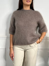 Pull taupe manches courtes femme
Pull manches courtes
Col rond&nbsp;
Confortable
Couleur : taupe