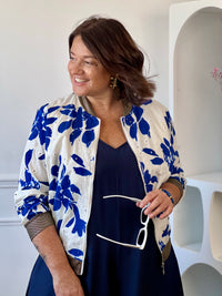 Combinaison bleu marine grande taille : Monaly