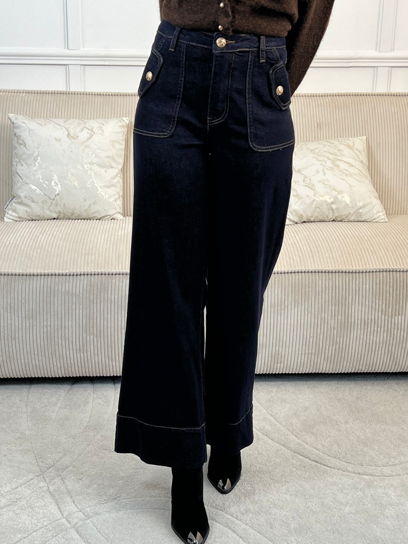 Jean bleu foncé : Alison