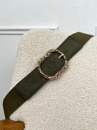 Khaki Plus Size Belt: Nala