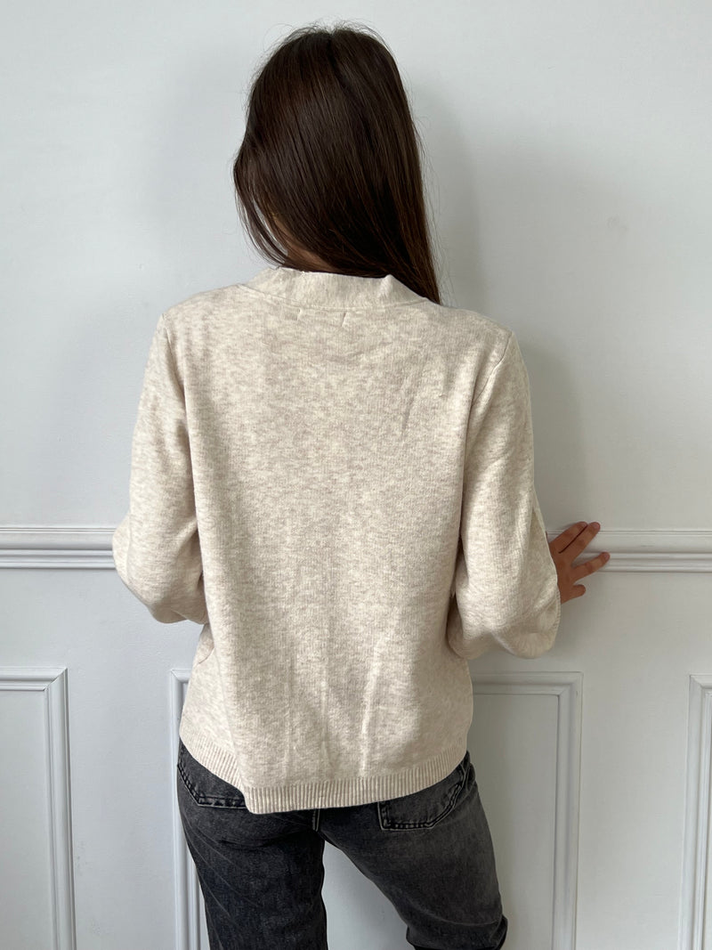 Gilet beige : Ludmila