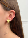 Boucles d'oreilles dorées à clip : Hanah