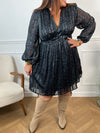 Robe courte à motifs Curve : Mélandra