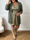 Robe courte à motifs Curve : Soraia