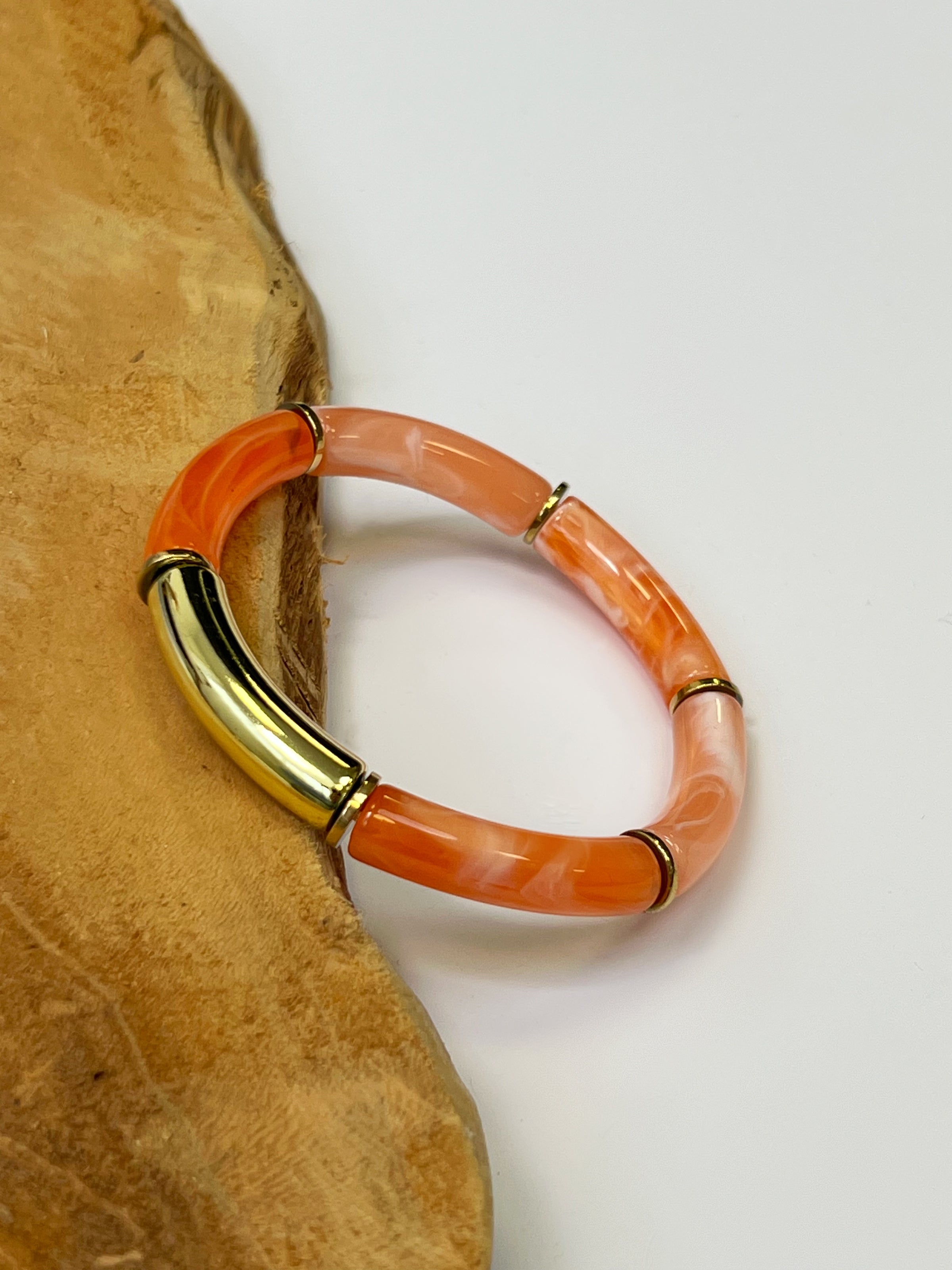 Bracelet orange : Isabeau