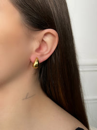 Petites boucles d'oreilles dorées : Mylu