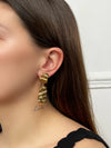 Boucles d'oreilles dorées  : Nia