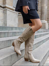 Santiags taupe : Mariam