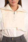 Plastron beige : Olivia