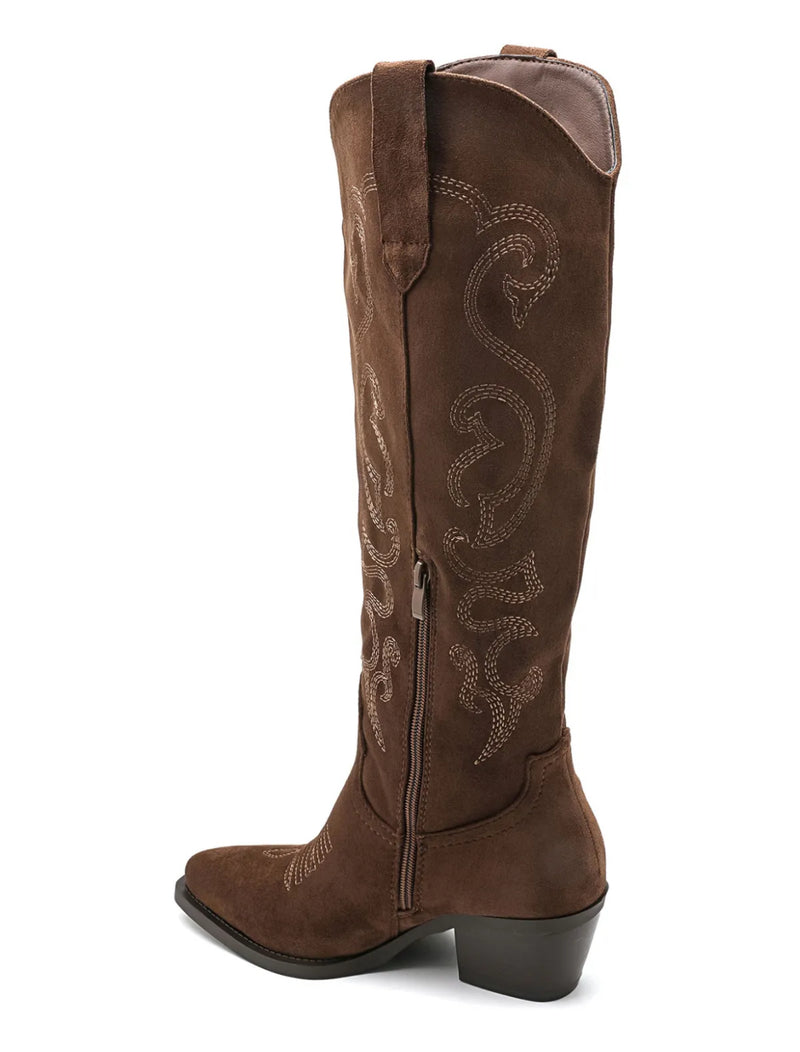 Santiags marron : Mariam