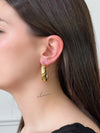 Boucles d'oreilles dorées : Camila