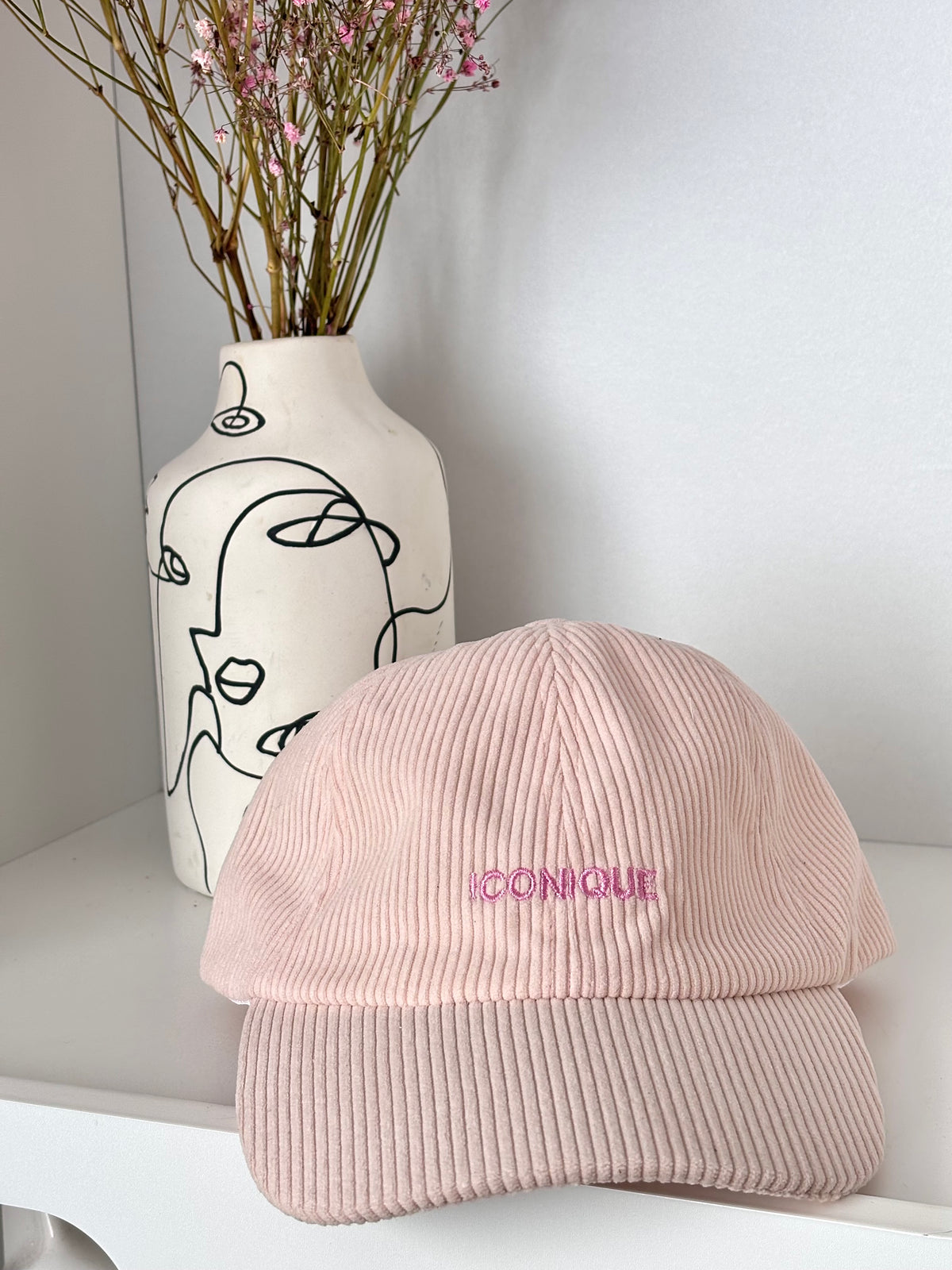 Pink cap: Iconic
