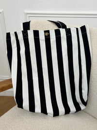 Black and white bag: Tony