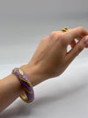 Bracelet violet : Pluma