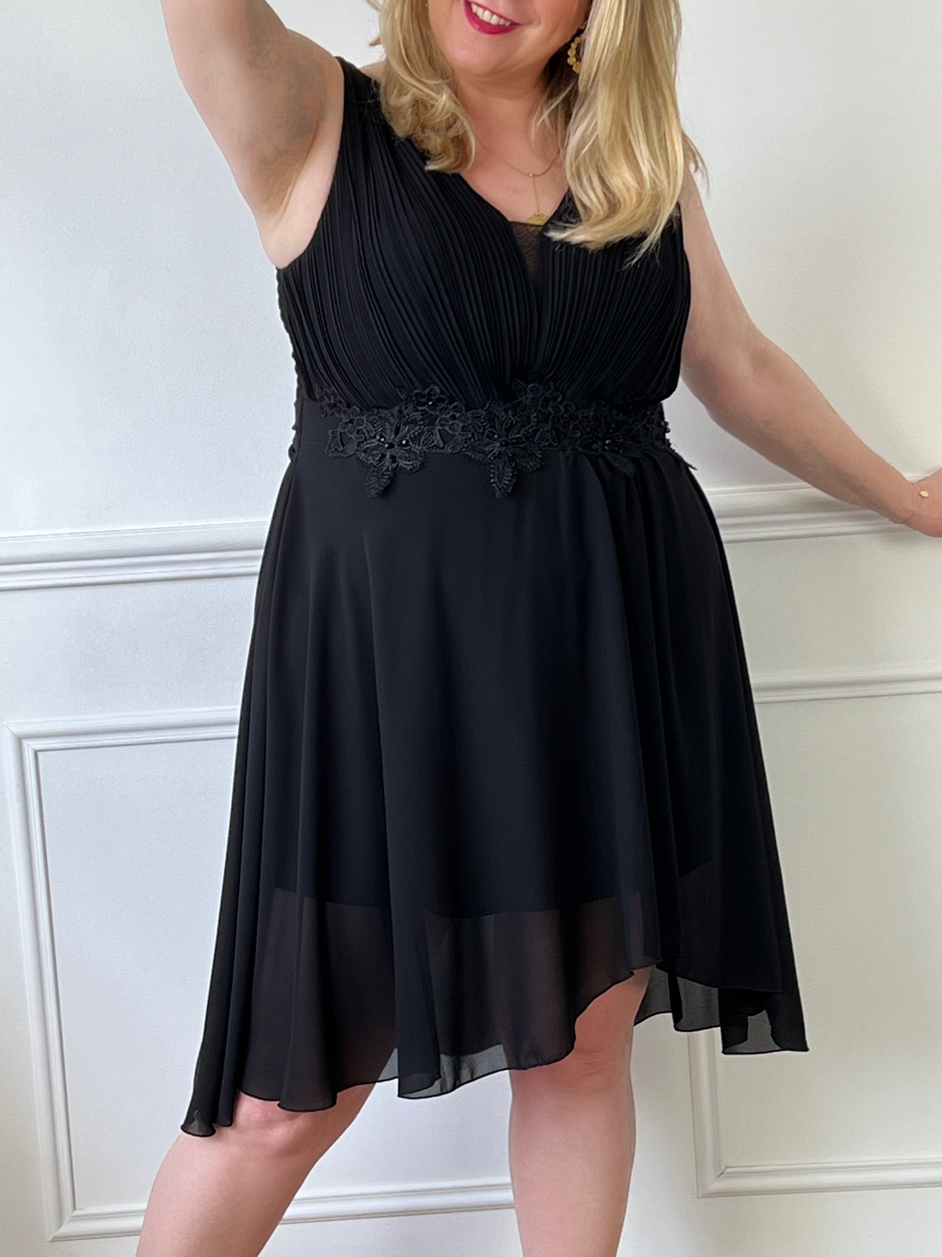 Robe fashion de cocktail taille 48