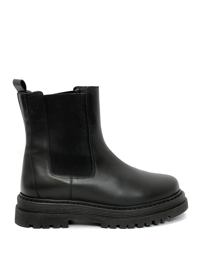 Bottines Chelsea noires : Mila