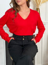 Pull rouge : Arya