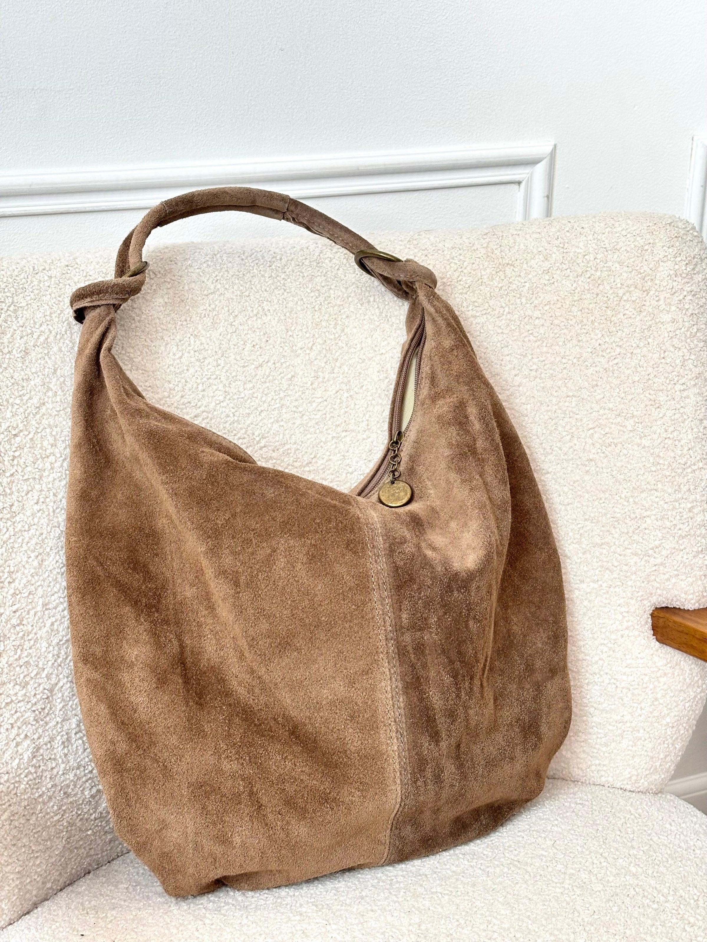 Taupe bag: Nolen
