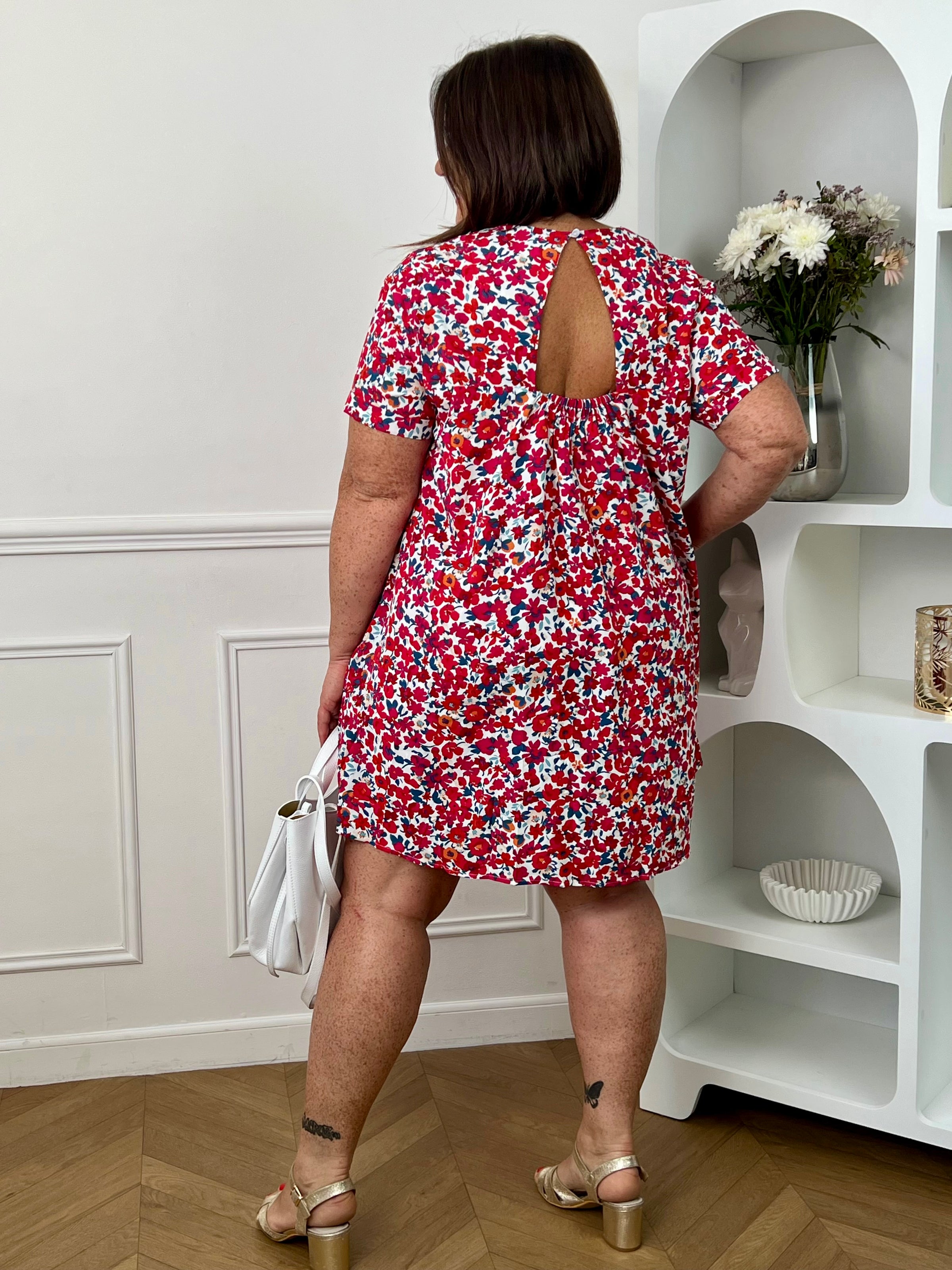 Robe short à motifs grande taille : Ilies