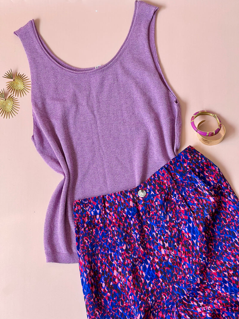 Pantalon rose et violet : Noah