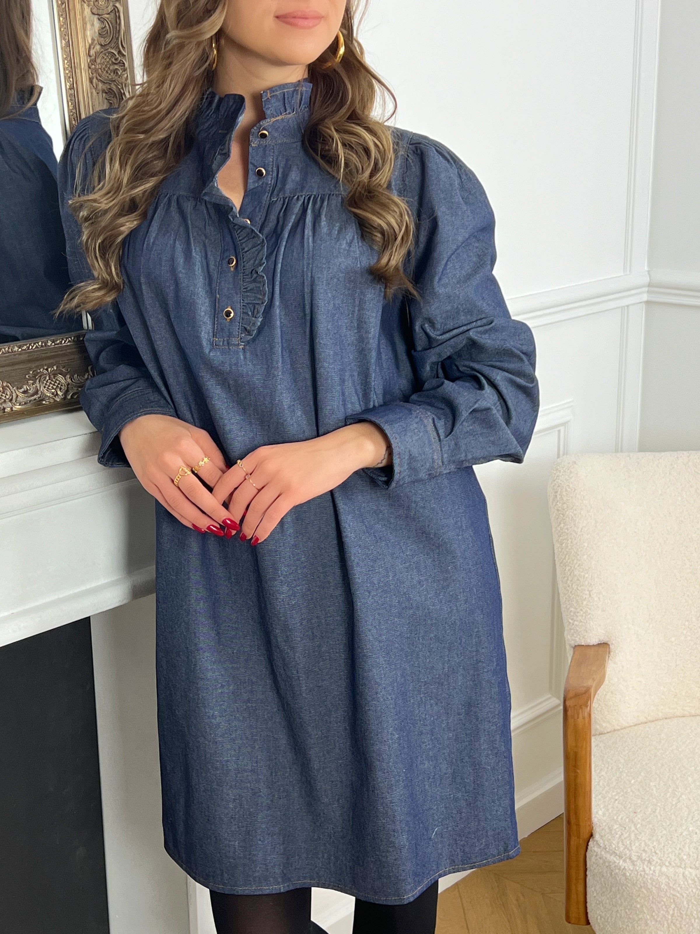 Robe couleur jean hotsell