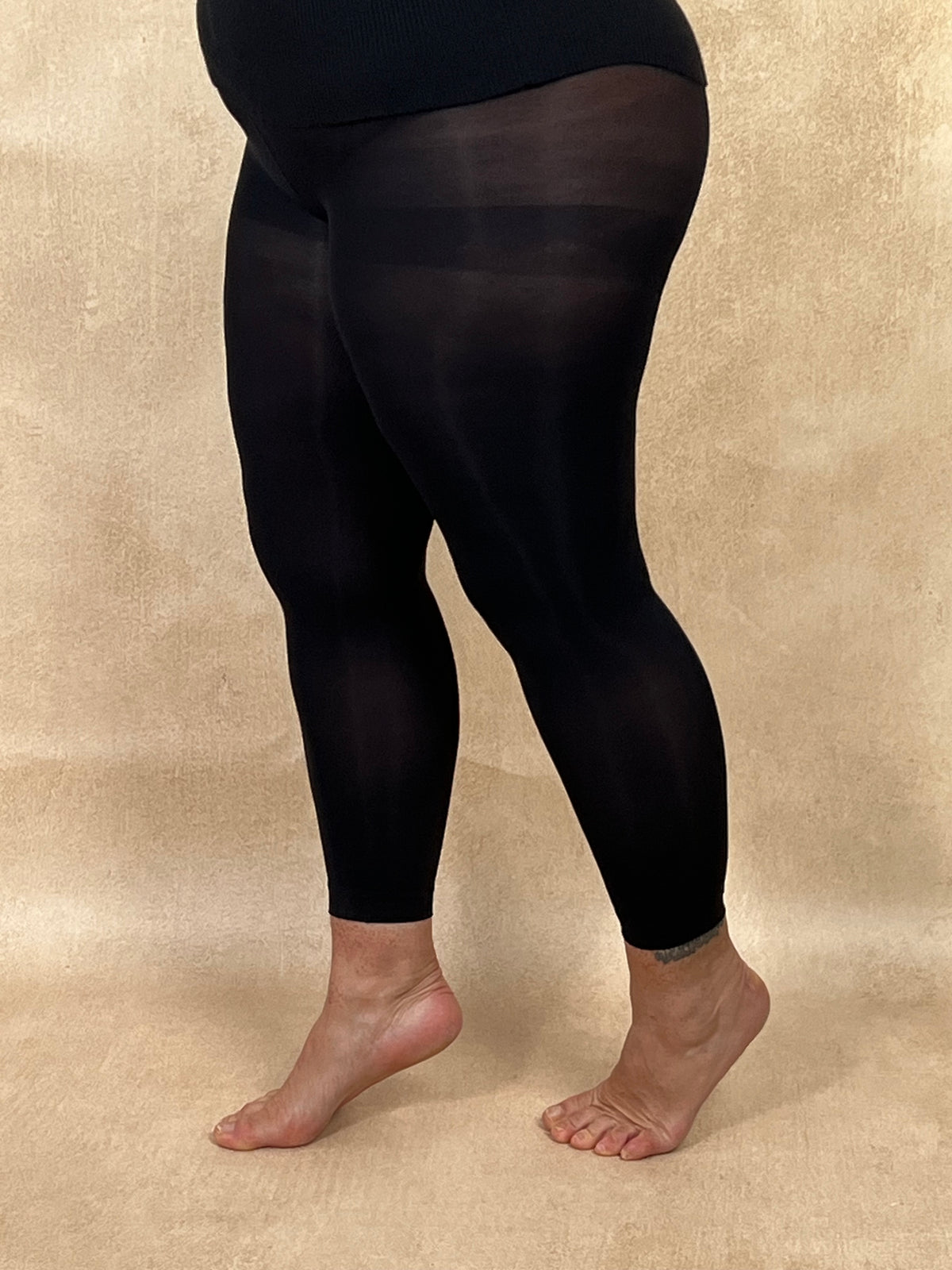 Legging noir grande taille : Onio
