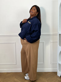 Veste bleue grande taille : Arlo