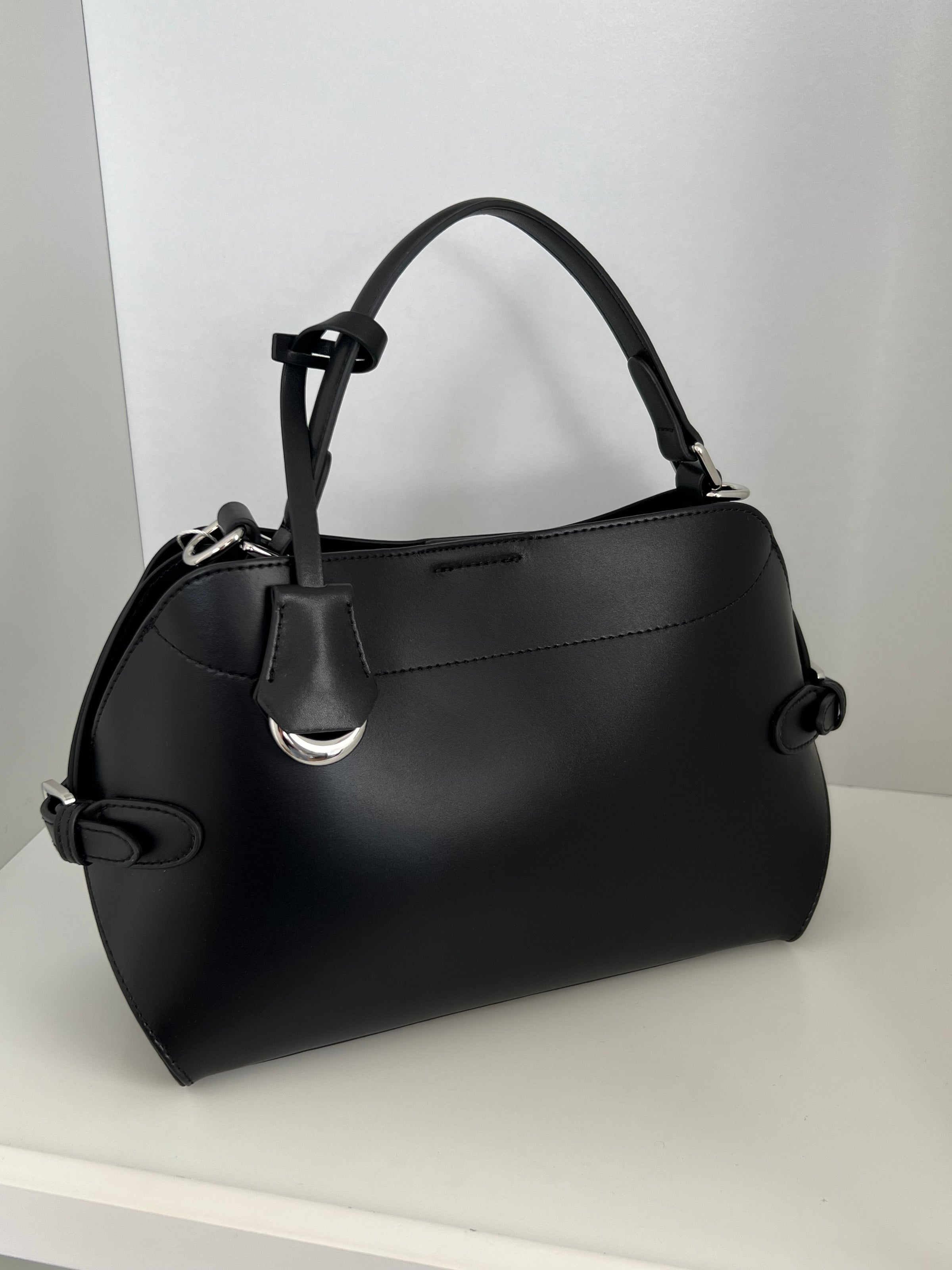 Sac noir en cuir : Aliyah