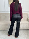 Pantalon simili noir : Shym