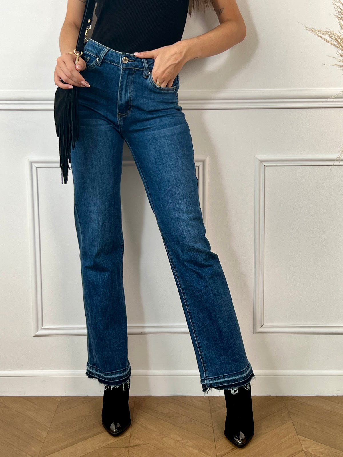 Jean bleu foncé Tall : Esme