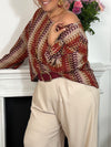 Top en crochet grande taille : Valentine