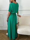 Robe longue verte : Meliana