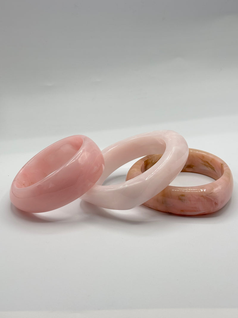 Lot de 3 bracelets rose : Aditya