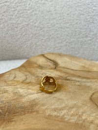 Bague dorée : Beja