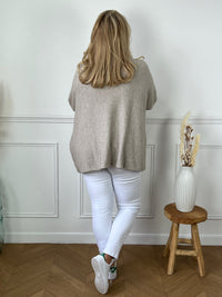 Pull Mylo beige Made in Italie