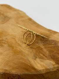 Bague dorée : Fonia